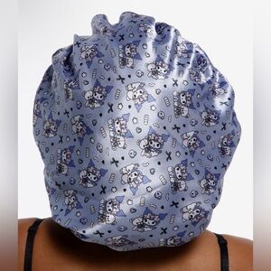 Sanrio Kuromi Teddy Bear Satin Bonnet - NEW